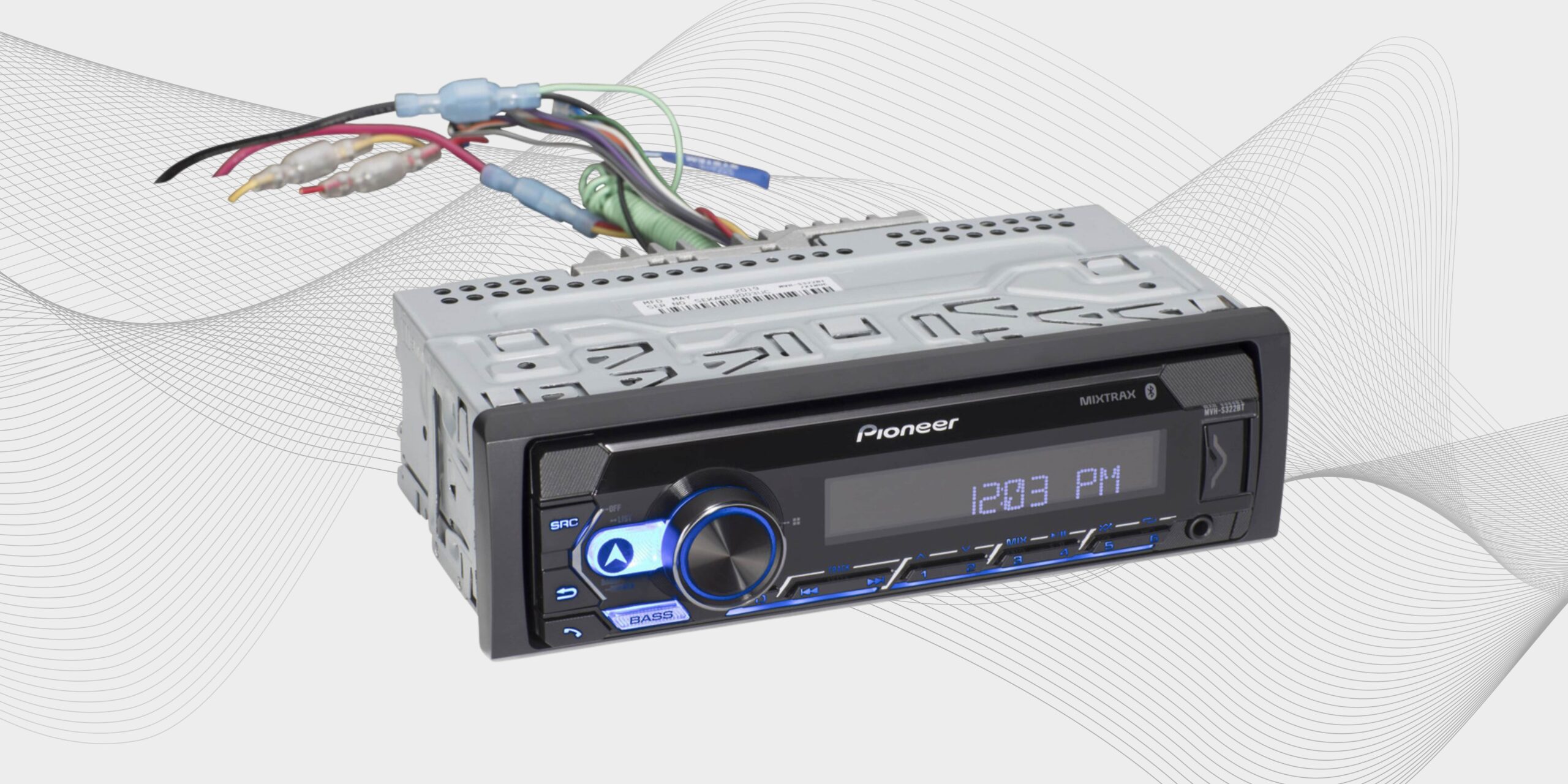 ضبط MVH-S325BT پایونیر
